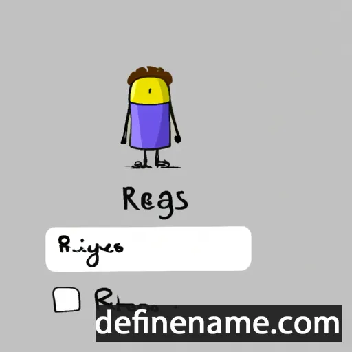 Règis cartoon