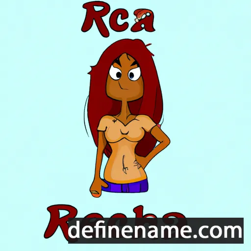 Reatha cartoon