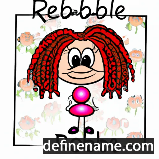 Rebbie cartoon