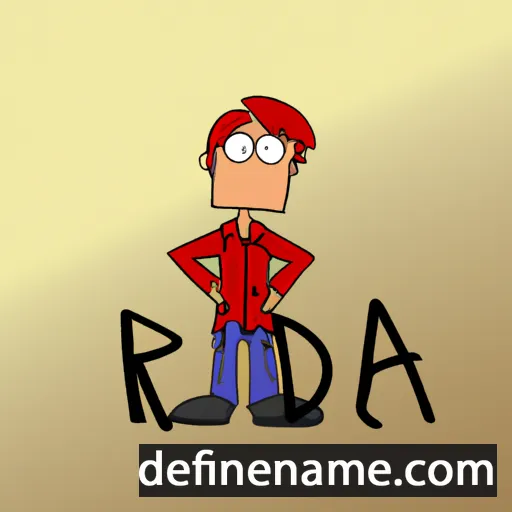 Redá cartoon