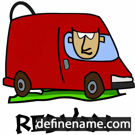 Redvan cartoon