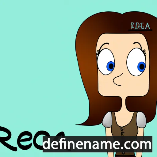 Reesa cartoon