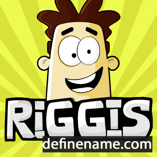 Regís cartoon