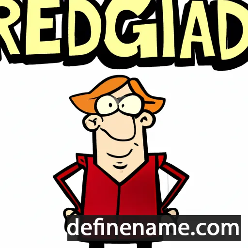 Regnaldr cartoon