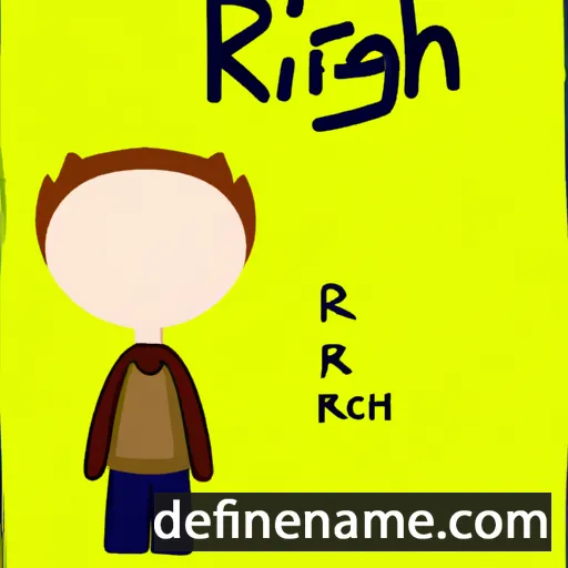 Reigh cartoon