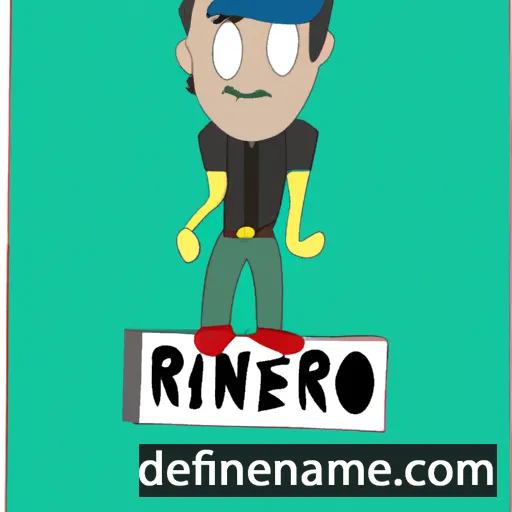 Reinerio cartoon