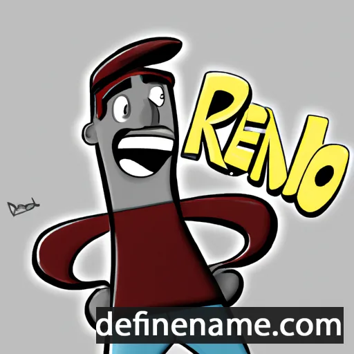 cartoon of the name Reino