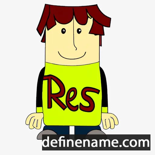 cartoon of the name Reis