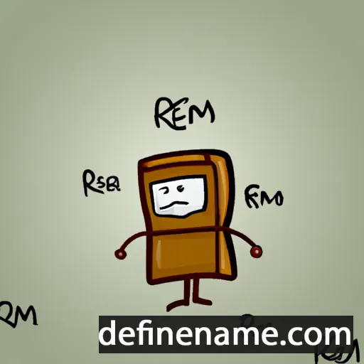 Relm cartoon