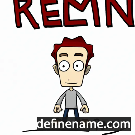 cartoon of the name Remi