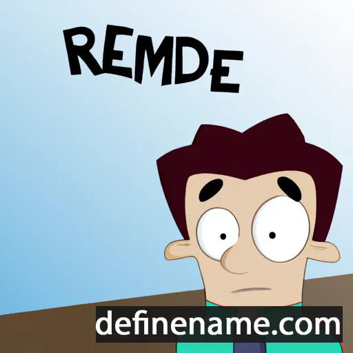 Rémonde cartoon