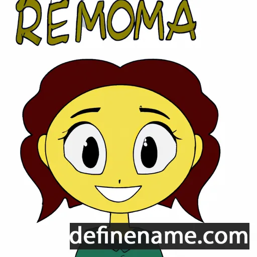 Remona cartoon