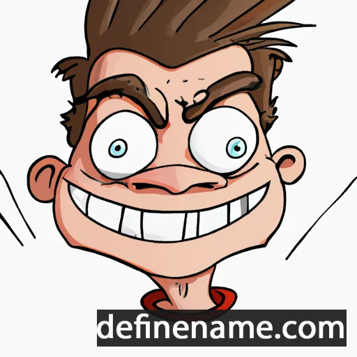 cartoon of the name Renat