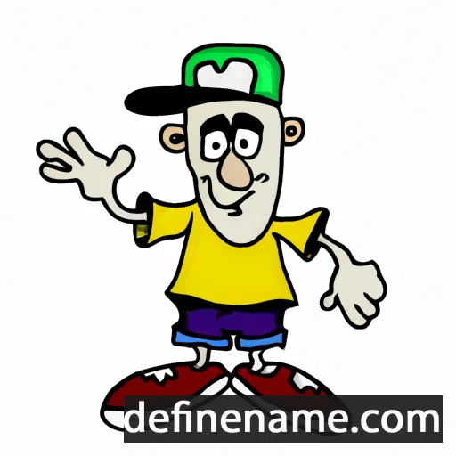 cartoon of the name Renny