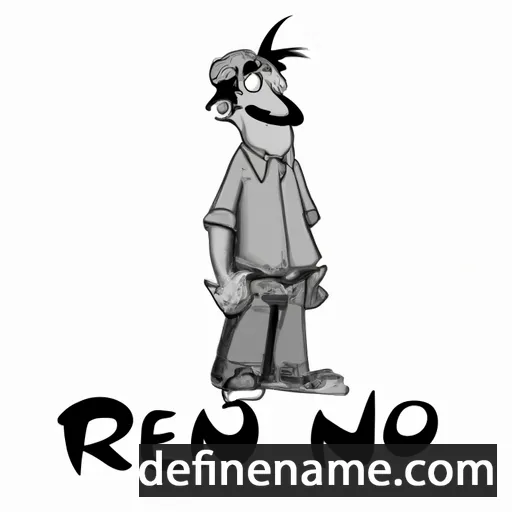 cartoon of the name Reno