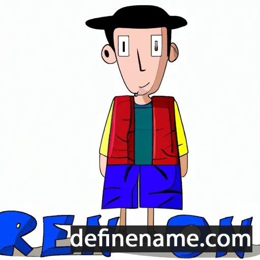 cartoon of the name Renon