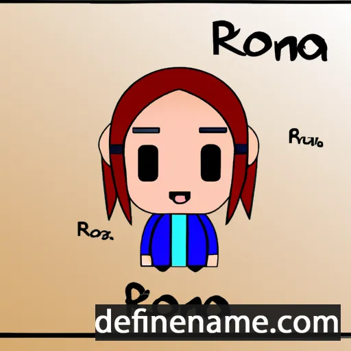 Reona cartoon