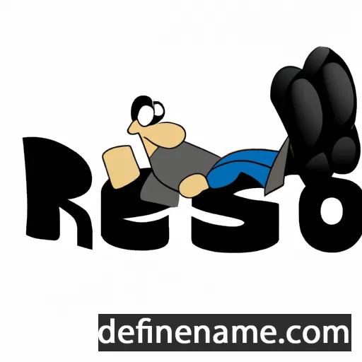 Reposo cartoon