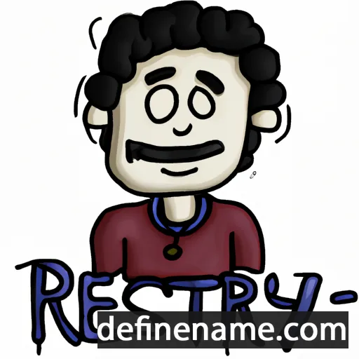 cartoon of the name Resty