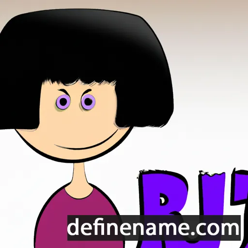 cartoon of the name Reut