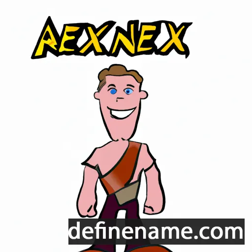 Rexander cartoon