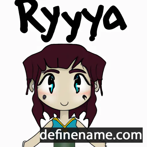 Reyona cartoon