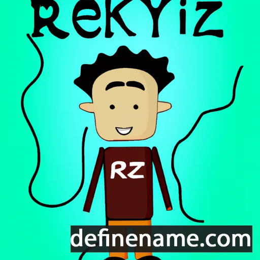 Rezky cartoon