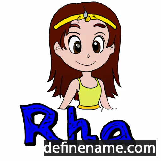 Rheia cartoon