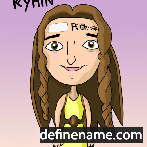 Rhiann cartoon