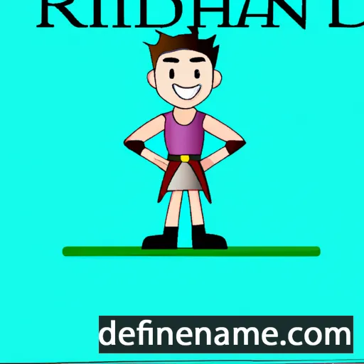 Rhidian cartoon