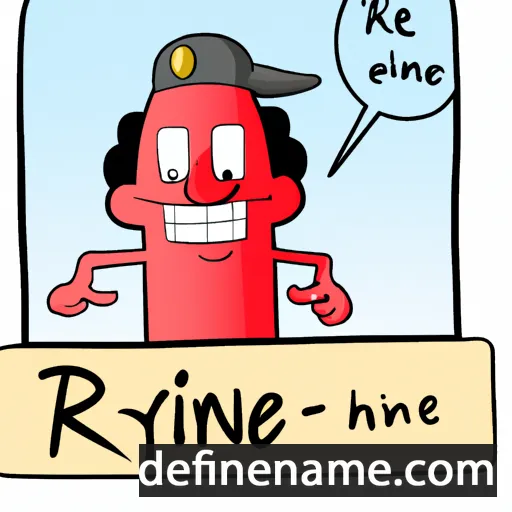 Rhone cartoon