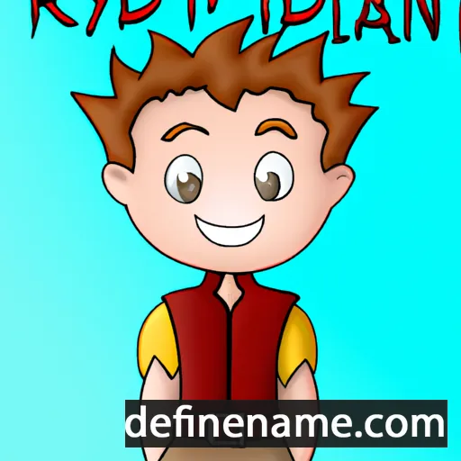 Rhydian cartoon