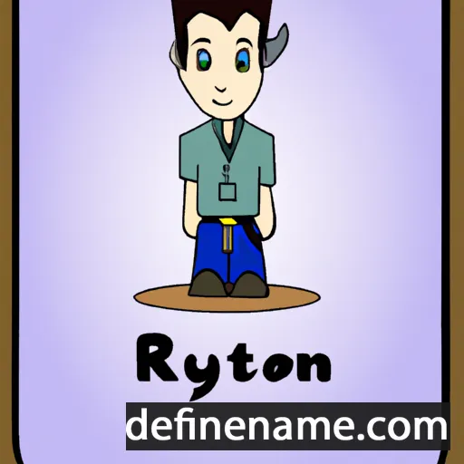 Rhyon cartoon