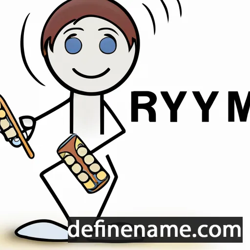 Rhythm cartoon