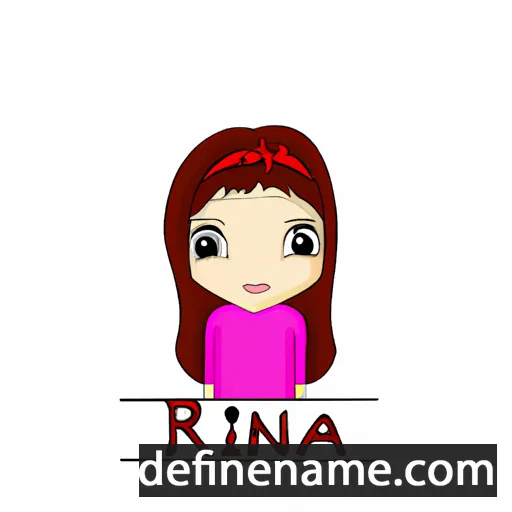 Riana cartoon