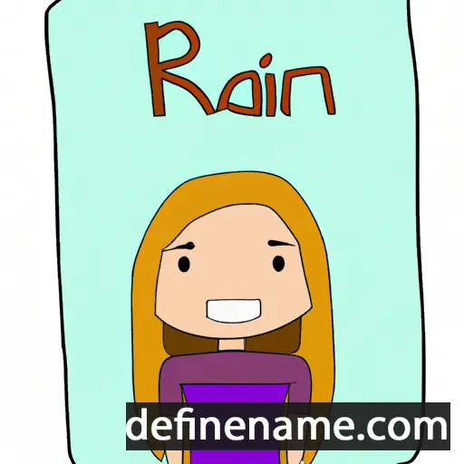 Riann cartoon