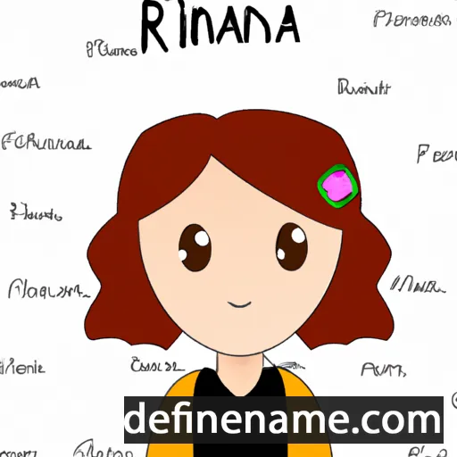 Rianna cartoon