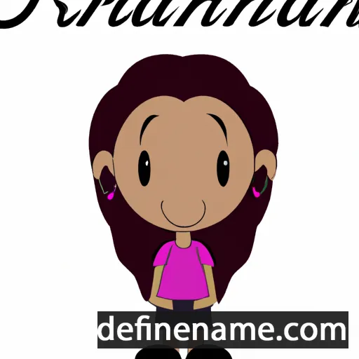 Riannah cartoon