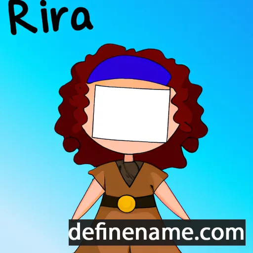 Riara cartoon