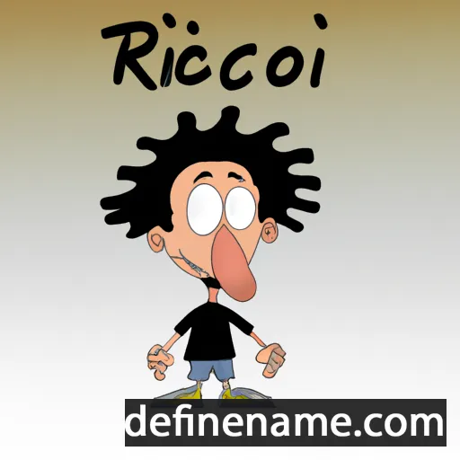 Ricci cartoon