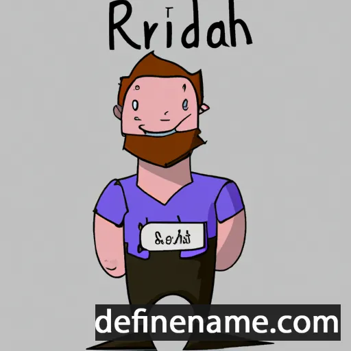 Richarður cartoon