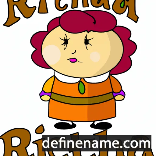 Richetta cartoon