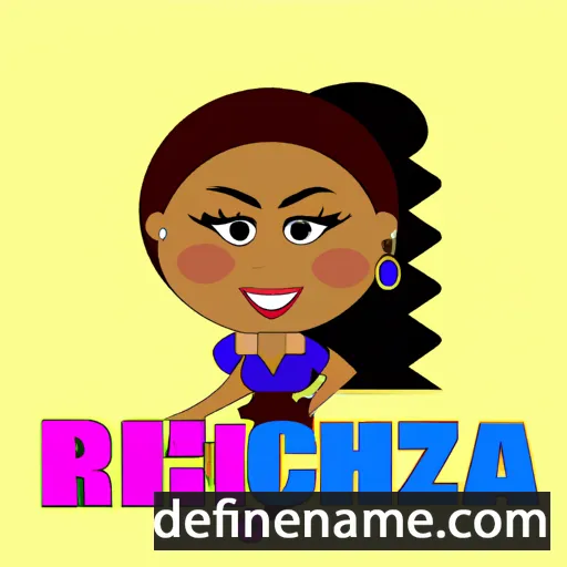 Richeza cartoon