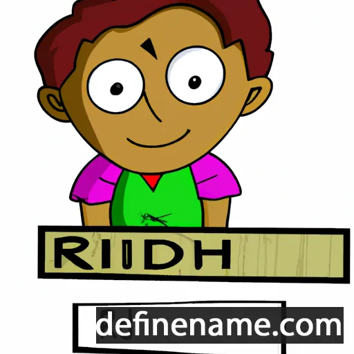 Riddhi cartoon