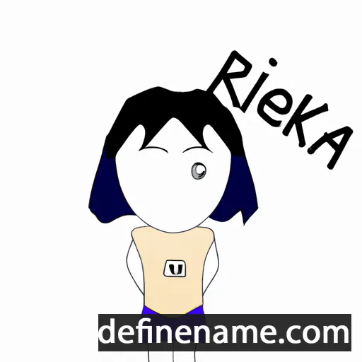 Rieka cartoon