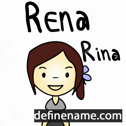 Riena cartoon