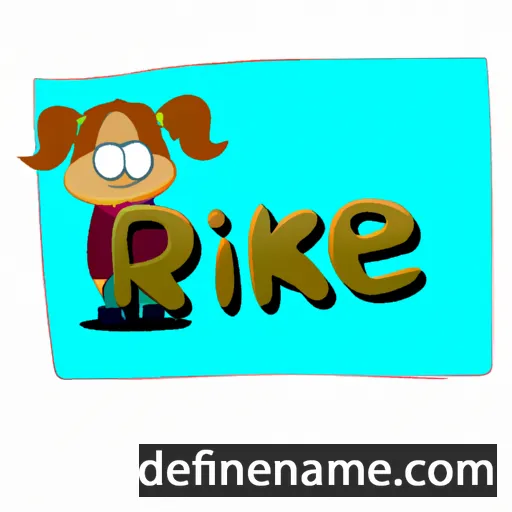 Rieneke cartoon