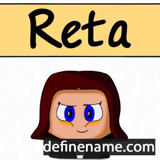 Rietta cartoon