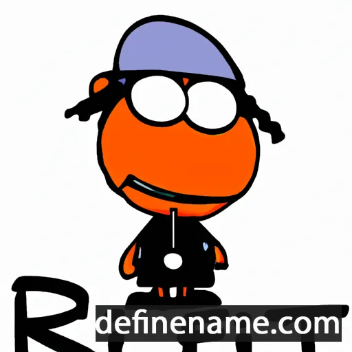 cartoon of the name Rif