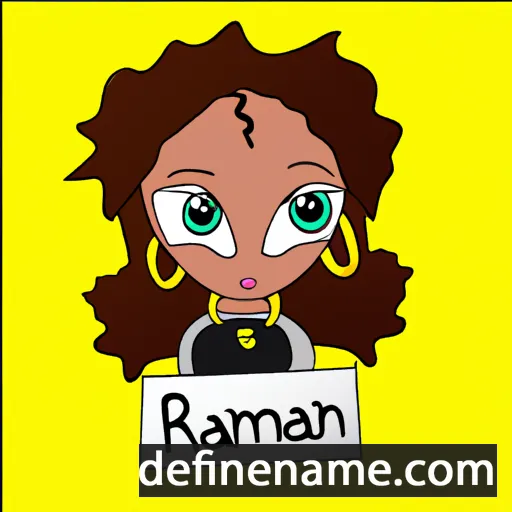 Rihannah cartoon